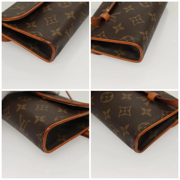 LOUIS VUITTON Monogram Pochette Florentine Waist bag M51855 LV Auth 132335 - Picture 15 of 15